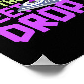 Let The Beet Drop Pun Vegan Gardening Poster (Hoek)