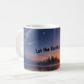 Let the Earth Breathe – Nature Calm Coffee Mug Koffiemok (Voorkant links)