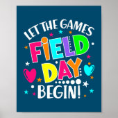 Let The Games Field Day Begin Poster (Voorkant)