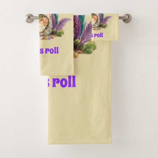 Let The Good Times Roll Mardi Gras Bad Handdoek (Insitu)