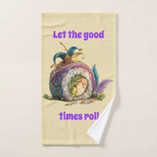 Let The Good Times Roll Mardi Gras Bad Handdoek (Handdoek)