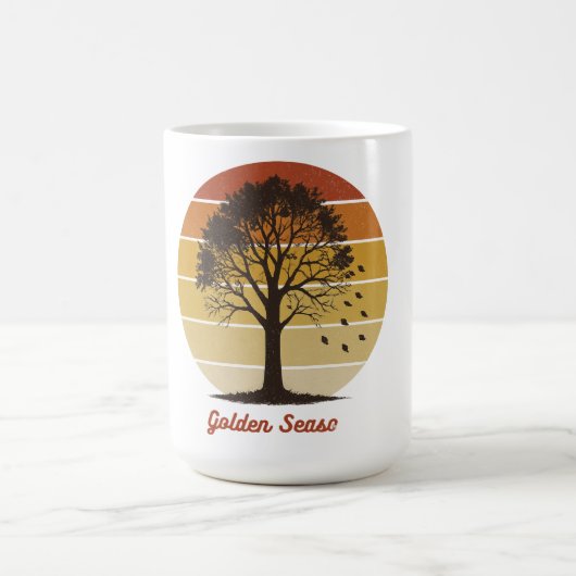 Let the Gourd Times Roll Autumn Design Magische Mok (Midden)