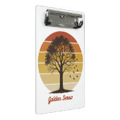 Let the Gourd Times Roll Autumn Design Mini Klembord (Schuin)