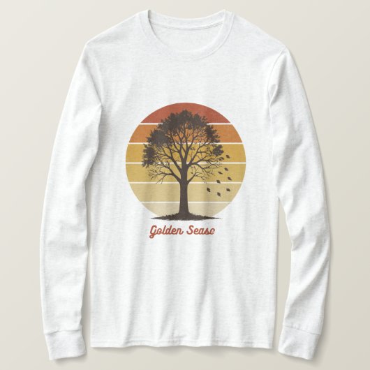 Let the Gourd Times Roll Autumn Design T-shirt (Design voorkant)