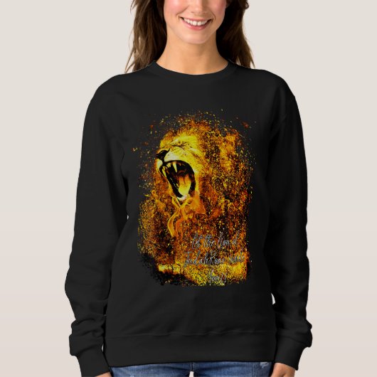 Let the Lion Inside You Roar Christian Graphic Shi Trui (Voorkant)