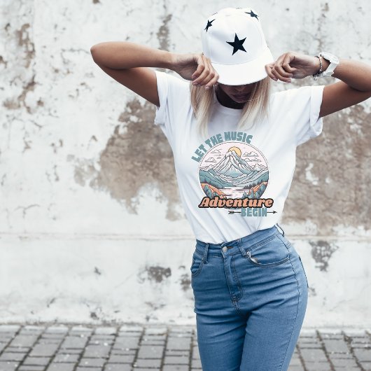 Let The Music Adventure Begin Tshirt