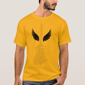 "Let the Music Fly" – Guitar with Wings Design T-shirt