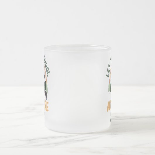 Let The Preschool Adventure Begin Camping Back To Matglas Koffiemok (Center)