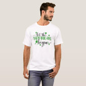 Let The Shenanigans Begin Funny Clovers St Patrick T-shirt (Voorkant volledig)