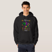 Let The Shenanigans Begin Mardi Gras  Kids Men Wom Hoodie (Voorkant volledig)