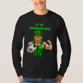 Let The Shenanigans Begin Soccer St Patrick s Day T-shirt (Voorkant)
