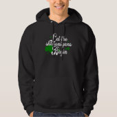 Let The Shenanigans Begin St Patricks Day Hoodie (Voorkant)