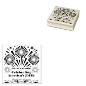 Let the Sparks Fly America's 250th Celebration Art Rubberstempel (Gestempeld)