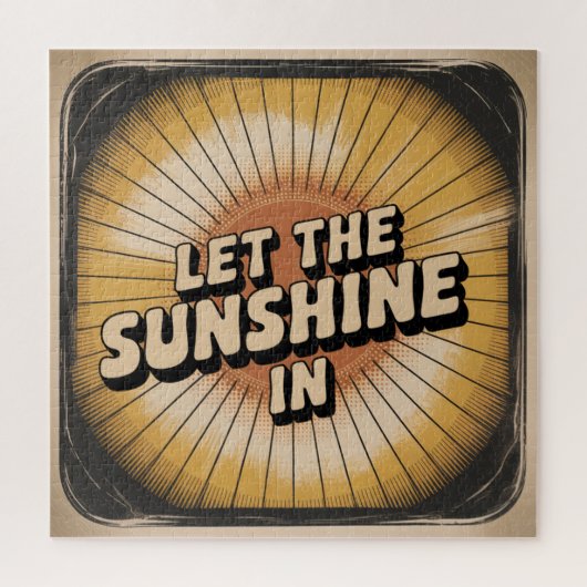 Let The Sunshine In Legpuzzel (Verticaal)