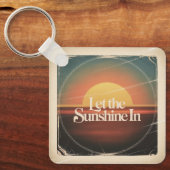 Let The Sunshine In Sleutelhanger (Voorkant)