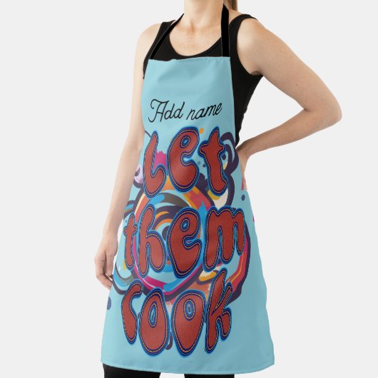 Let Them Cook Personalized Kitchen Schort (Insitu)