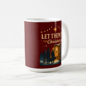 Let Them In for Christmas Design Koffiemok (Voorkant rechts)