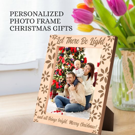 Let There Be Light, Christmas Holidays Photo Gegraveerde Lijstjes