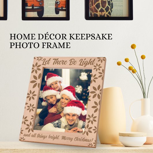 Let There Be Light, Christmas Holidays Photo Gegraveerde Lijstjes