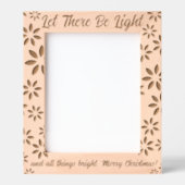 Let There Be Light, Christmas Holidays Photo Gegraveerde Lijstjes (Voorkant)