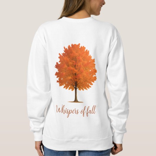 Let Things Go – Herfst Sweatshirt (Achterkant)