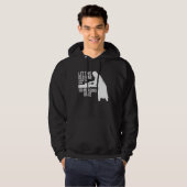 let this old man show you how to measure once job hoodie (Voorkant volledig)