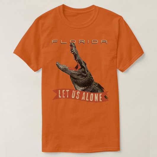 LET US ALONE T-SHIRT (Design voorkant)