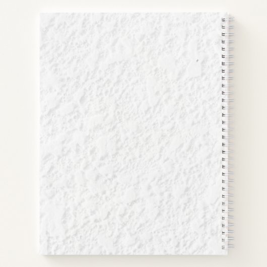 Let Words Bloom  – Pressed Floral Writing  Notitieboek (Achterkant)