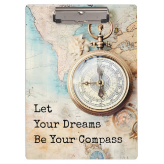 Let Your Dreams Be Your Compass Klembord