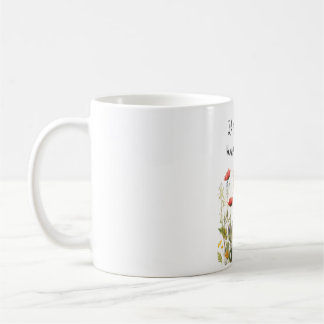 Let Your Dreams Blossom Mug – Inspirational Floral Koffiemok