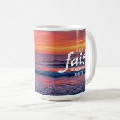 Let your faith be bigger than your fear Uplifting Koffiemok (Voorkant rechts)