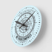 Let Your Heart Be Your Compass Ronde Klok (Hoek)