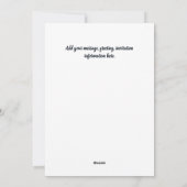 "Let Your Light Shine!" – Snowman Christmas Card Feestdagenkaart (Achterkant)