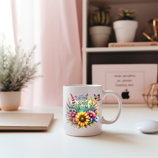 Let Your Spirit Bloom Koffiemok