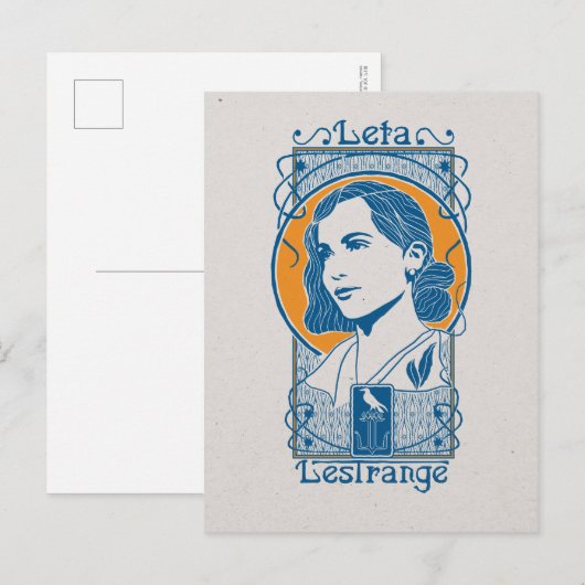 Leta Lerare Illustratie Briefkaart (Voorkant / Achterkant)