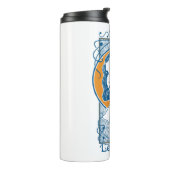 Leta Lerare Illustratie Thermosbeker (Gedraaid links)