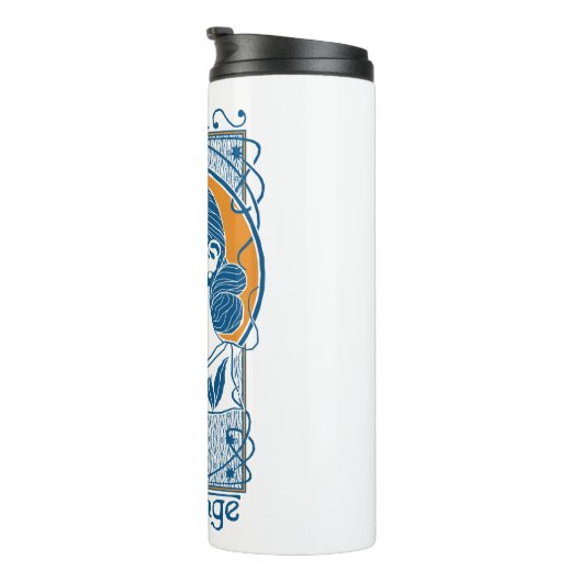 Leta Lerare Illustratie Thermosbeker (Geroteerd rechts)