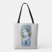 Leta Lerare Illustratie Tote Bag (Achterkant)