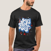 Letâ€™S Ontvang vuurwerk Amerikaans 4th of July Pa T-shirt (Voorkant)