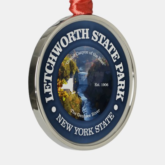 Letchworth SP Metalen Ornament (Rechts)