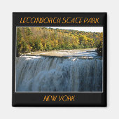 Letchworth State Park Middle Herfsten Magneet (Voorkant)