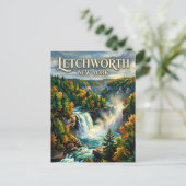 Letchworth State Park New York Briefkaart (Staand voorkant)