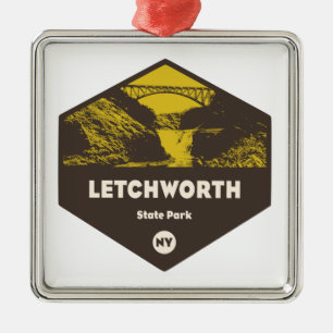 Letchworth State Park New York Metalen Ornament