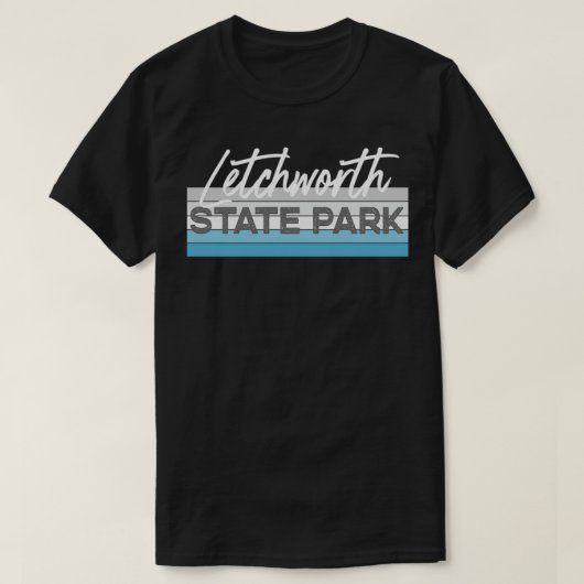 Letchworth State Park New York T-shirt (Design voorkant)