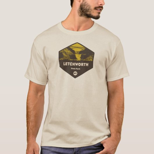 Letchworth State Park New York T-shirt (Voorkant)