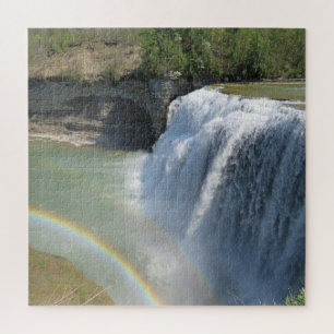 Letchworth State Park NY Landscape Schilderachtig Legpuzzel
