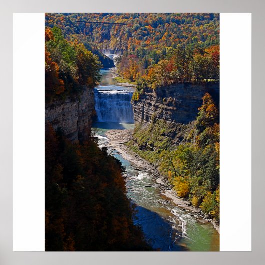 Letchworth State Park Poster/Print Poster (Voorkant)