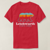 Letchworth State Park Trails Beren Nederland T-shirt (Design voorkant)