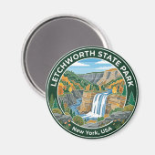 Letchworth State Park VS Magneet (Voorkant / Achterkant)