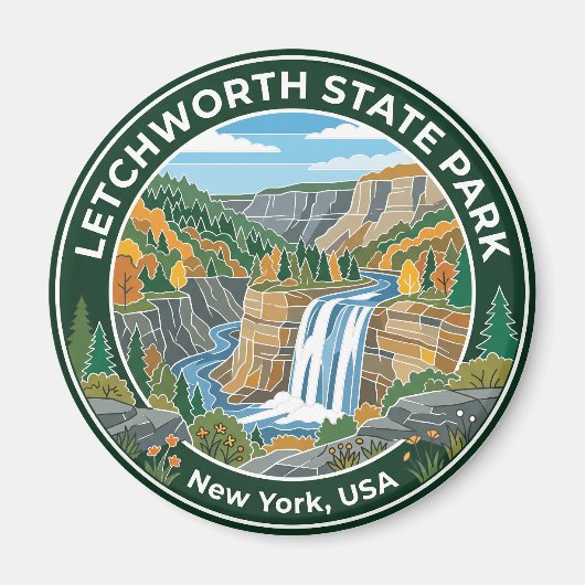 Letchworth State Park VS Magneet (Voorkant)